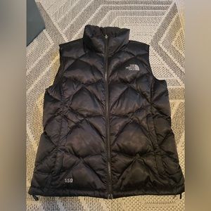 north face puffer vest